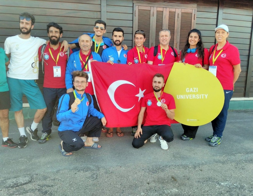 Gazi Üniversitesi karate takımı Avrupa ikincisi oldu