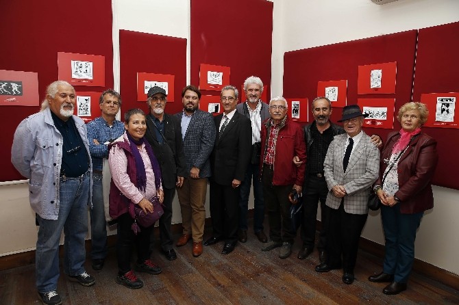 Atatürk ve Cumhuriyeti anlatan karikatürler sergide
