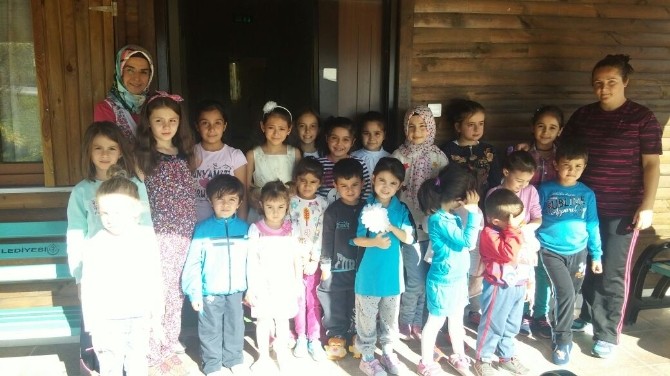 Masal dünyasına yolculuk yaptılar