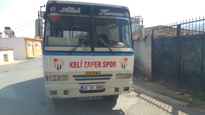 Keli Zaferspor’da takım minibüsü sevinci
