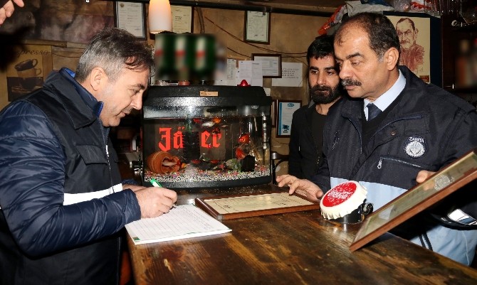 Çankaya Zabıtası’ndan yılbaşı denetimi
