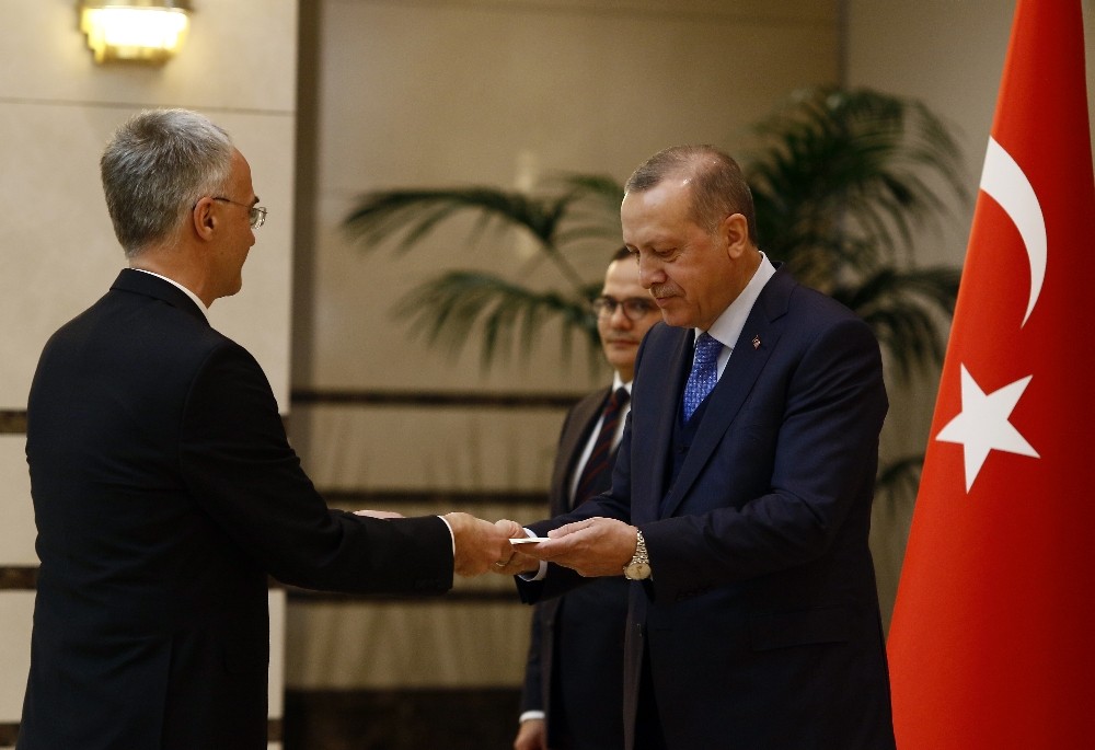 Cumhurbaşkanı Erdoğan, Sırbistan Büyükelçisini kabul etti