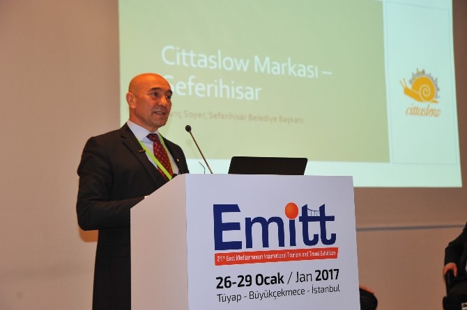Dünyanın turizmcisine Seferihisar sunumu
