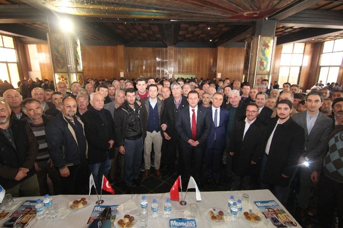 MENDERES'TE ÜRETİCİYE DESTEK