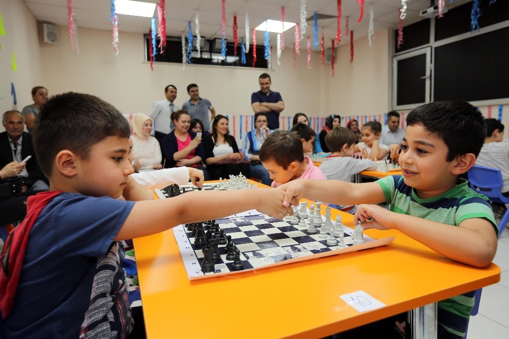 Yenimahalle’de anaokullar arası ’satranç’ turnuvası