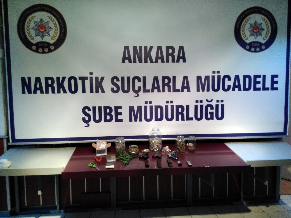 Ankara’da uyuşturucu operasyonu