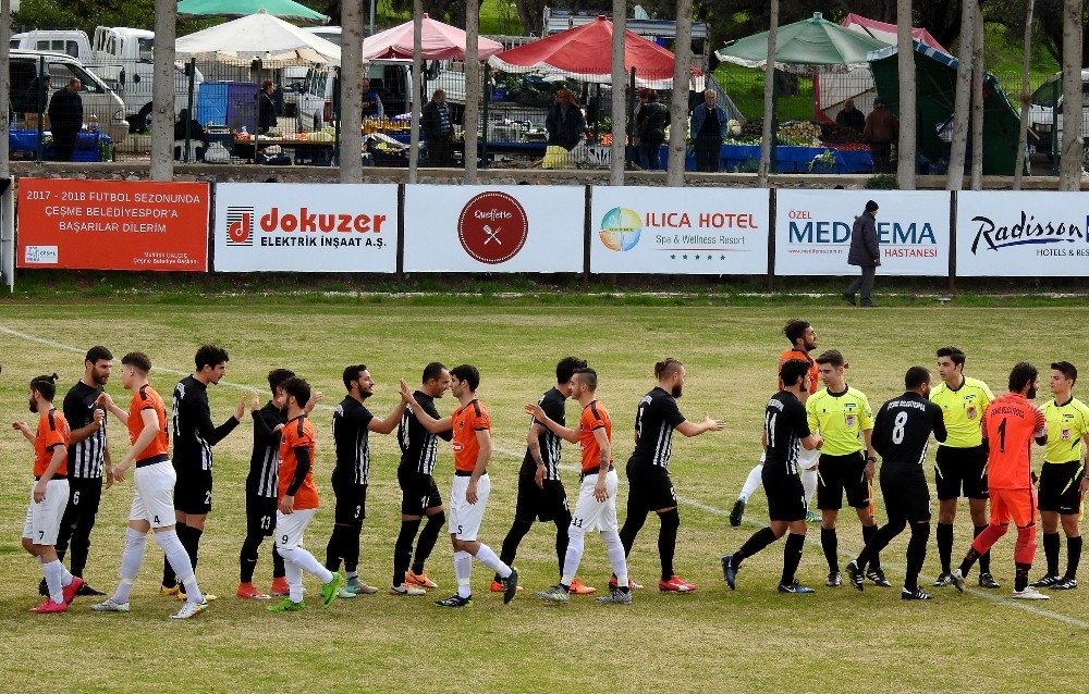 Lider Çeşme Belediyespor arayı açıyor