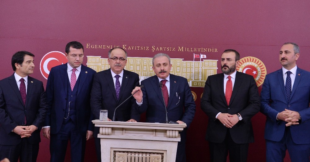 AK Parti ve MHP’nin 26 maddelik seçim ittifakı teklifi Meclise sunuldu