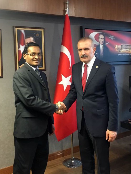 Arakan Ulusal Demokratik Partisi Başkanı Myint, TBMM’de