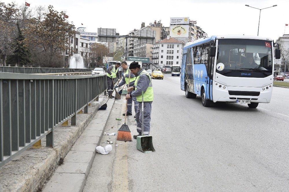 Ankara Büyükşehir Belediyesinden bahar temizliği