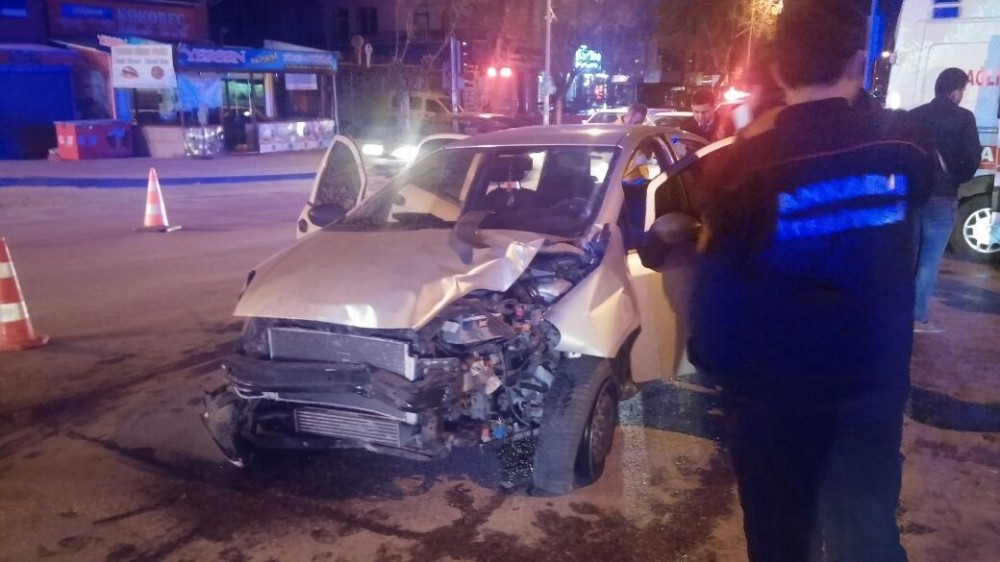 Başkent’te trafik kazası