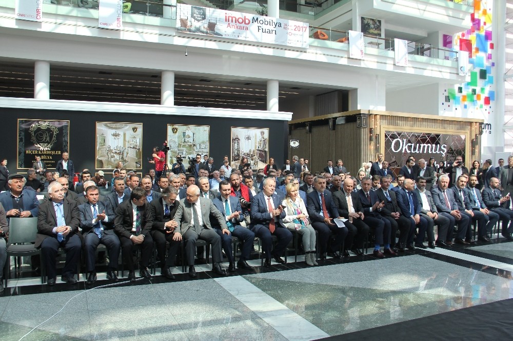 İMOB Mobilya Fuarı Ankara’da açıldı