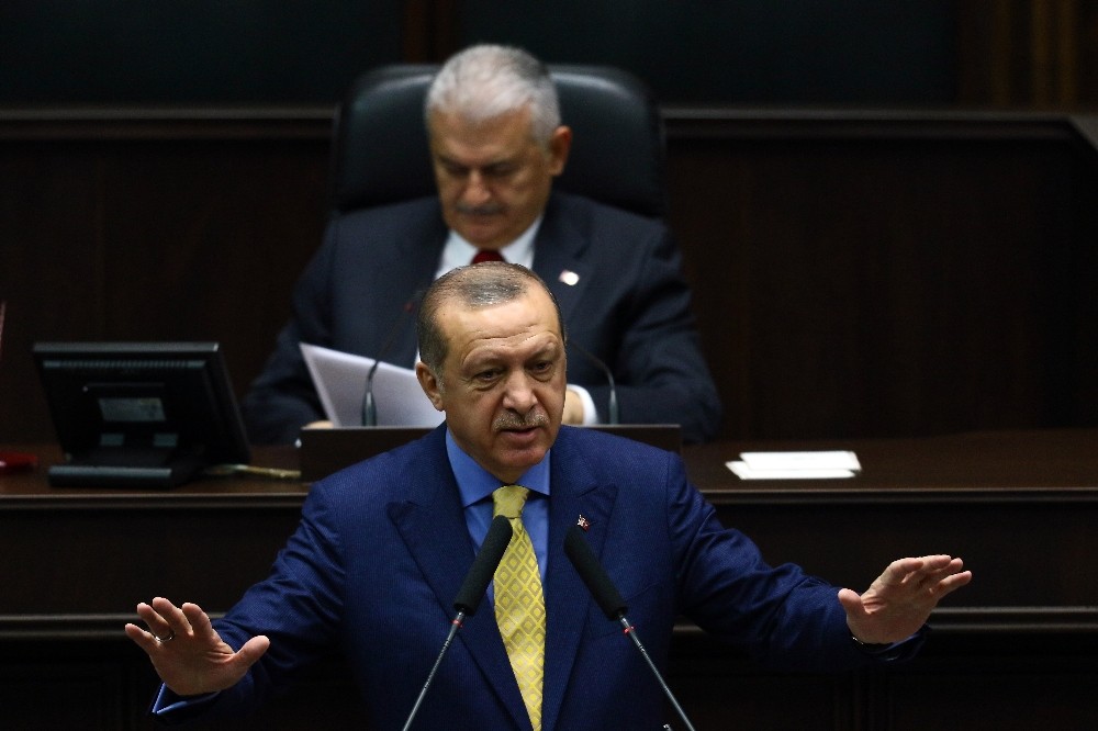 Cumhurbaşkanı Erdoğan 1044 gün sonra partisinin grup toplantısında