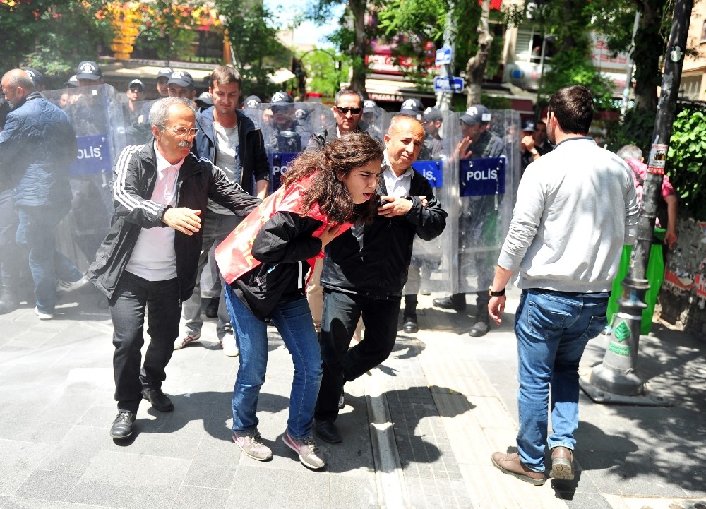 Gülmen ve Özakça’ya destek eylemine biber gazlı müdahale