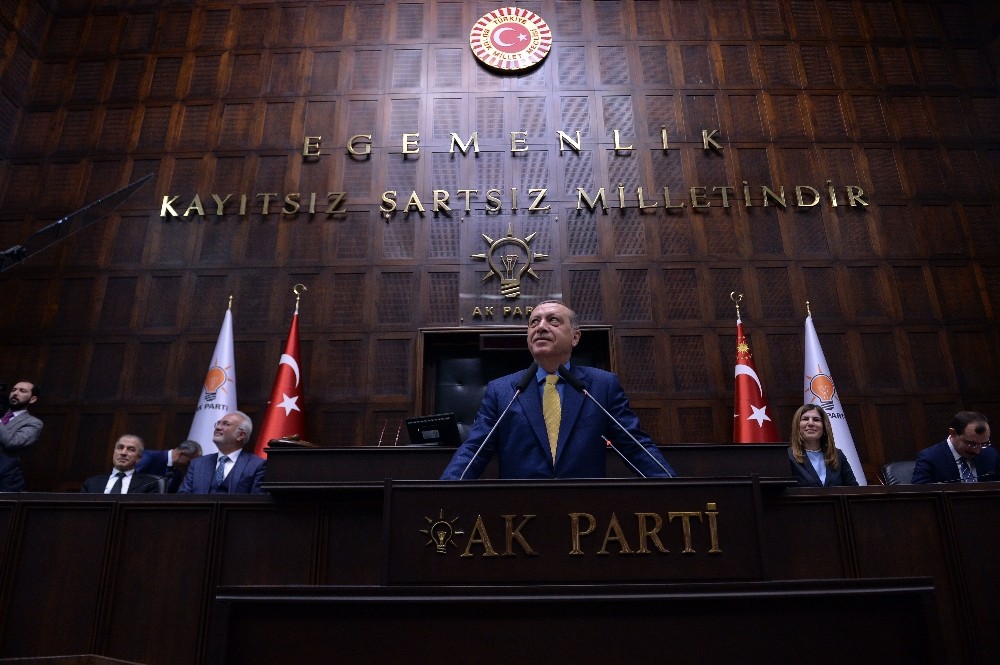 Cumhurbaşkanı Erdoğan, AK Parti grup toplantısında konuştu