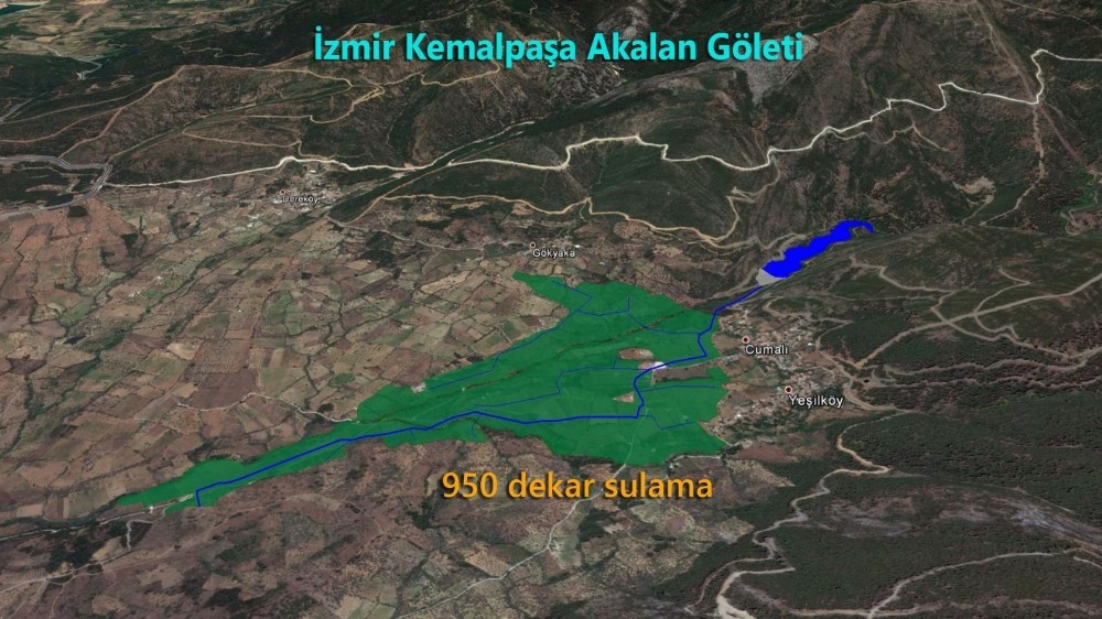 Kemalpaşa’da Akalan Göletinin ihalesi yapıldı