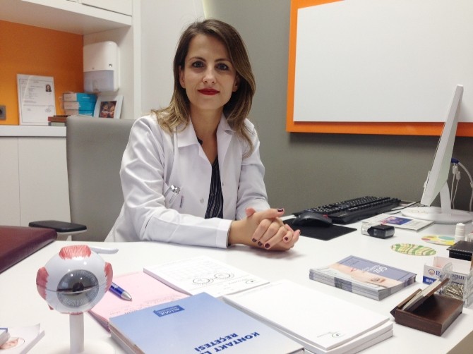 Göz Hastalıkları Uzmanı Opr. Dr. Hülya Deveci:
