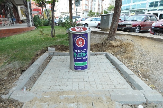 Keçiören’de konteynır uygulaması
