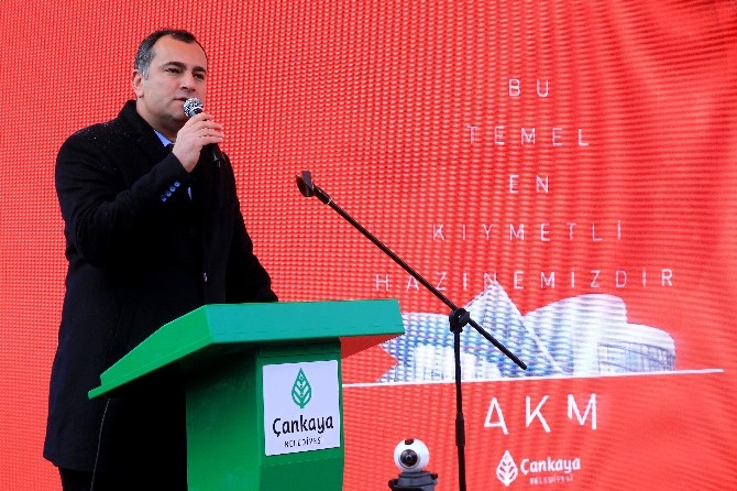 Çankaya Belediyesi Atatürk Kültür Merkezi’nin temeli atıldı
