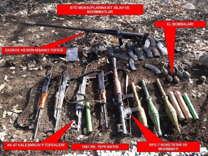 TSK: “Cudi Dağı’nda 14 terörist etkisiz hale getirildi”
