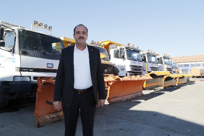 Gölbaşı kışa hazır
