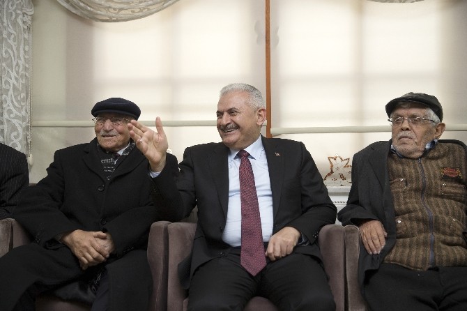 Başbakan Yıldırım’dan Güngörmüşler Konağı’na ziyaret
