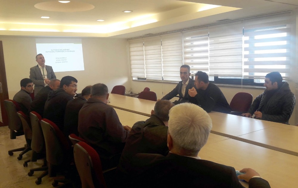 Güvenlik görevlilerine iletişim semineri