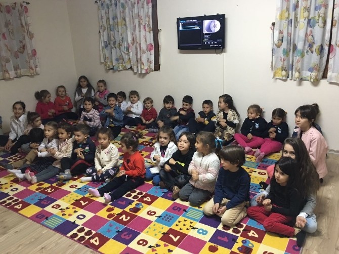 Sarıgöllü çocuklara masal zamanı