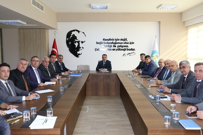 Genel Sekreter Vekili Yalçınkaya koordinatörlerle buluştu