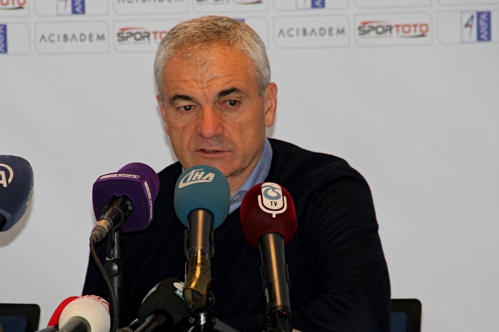 Rıza Çalımbay: “Buraya gelirken tek hedefimiz bu maçı kazanmaktı”