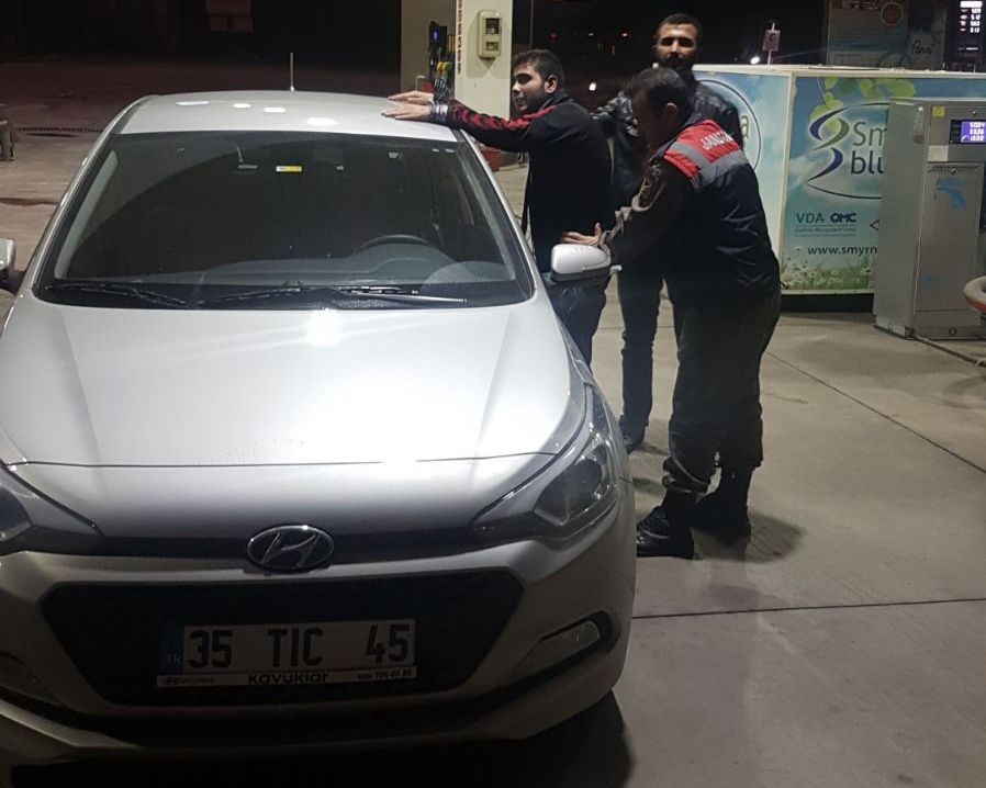 İzmir’de çalındı, Manisa’da yakalandı