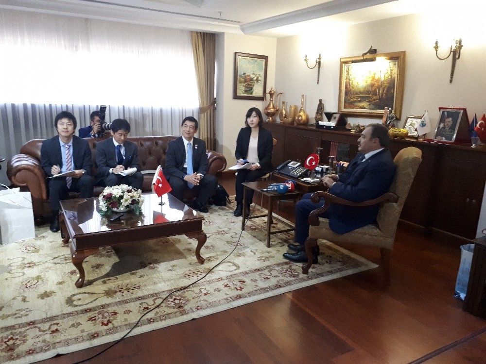 Bakan Eroğlu, Japonya Büyükelçisi Miyajima’yı kabul etti