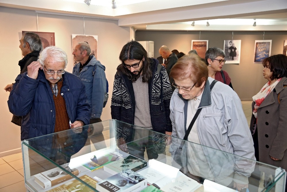 Sabahattin Ali eserleri Konak’ta sergilendi