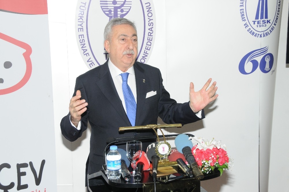 TESK Başkanı Palandöken: “Çevre için kese kağıdı ve bez poşet kullanılmalı