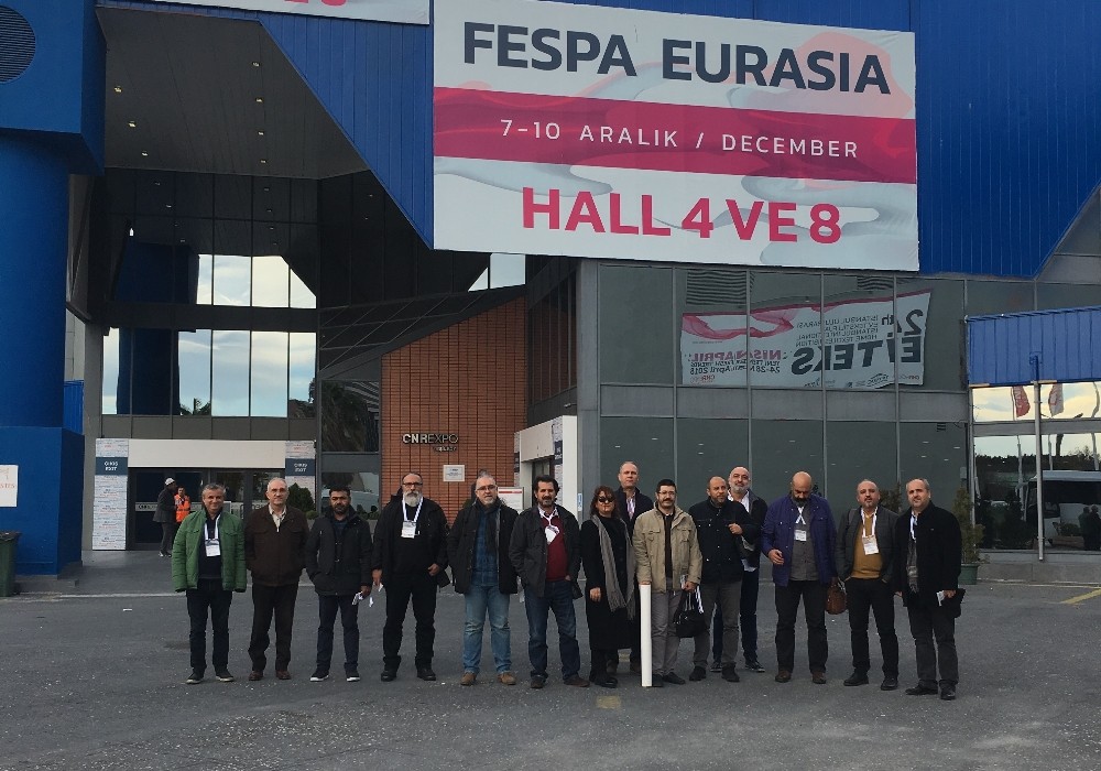 İZTO heyeti Fespa Fuarında