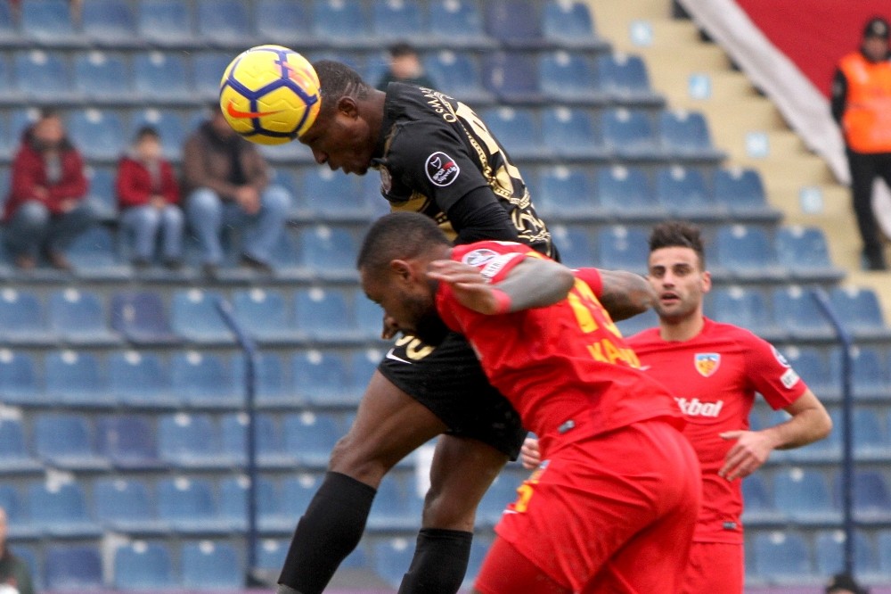 Spor Toto Süper Lig: Osmanlıspor: 0 - Kayserispor: 1 (İlk yarı)