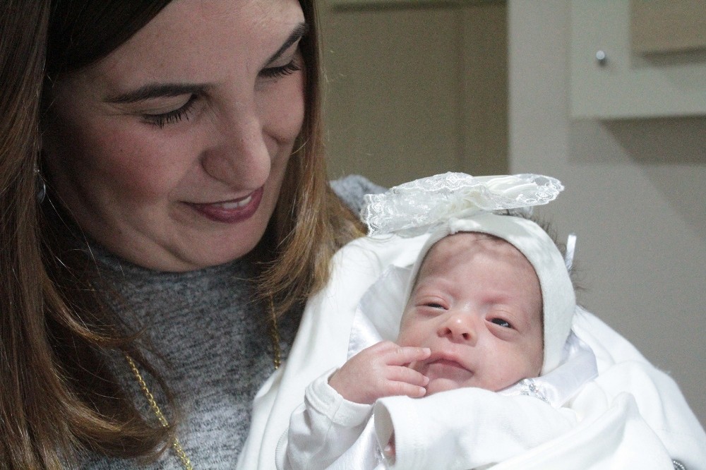 2017’nin şanslısı Buğlem bebek