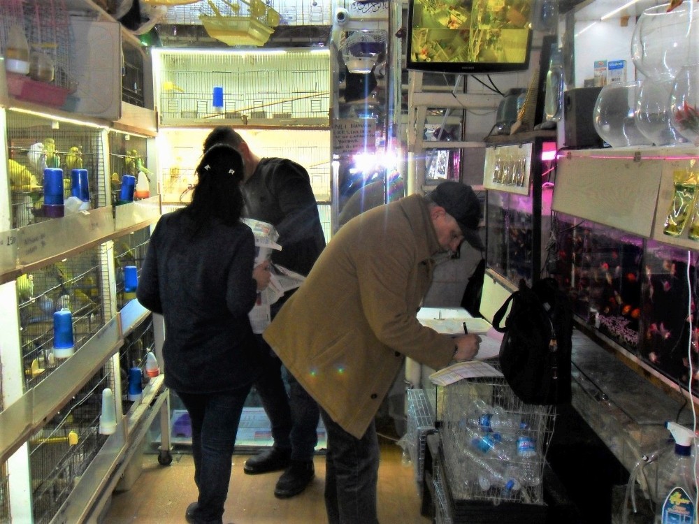 İZMİR'DE PETSHOP'LA BASKIN!