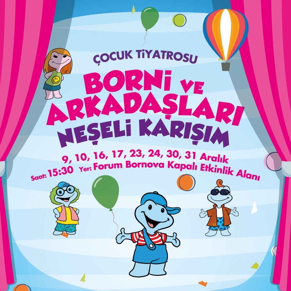 “Neşeli Karışım” çocuklara tiyatroyu sevdirecek