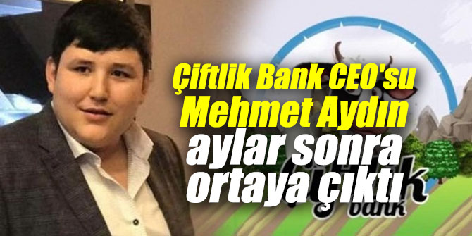 Mehmet Aydın aylar sonra ortaya çıktı