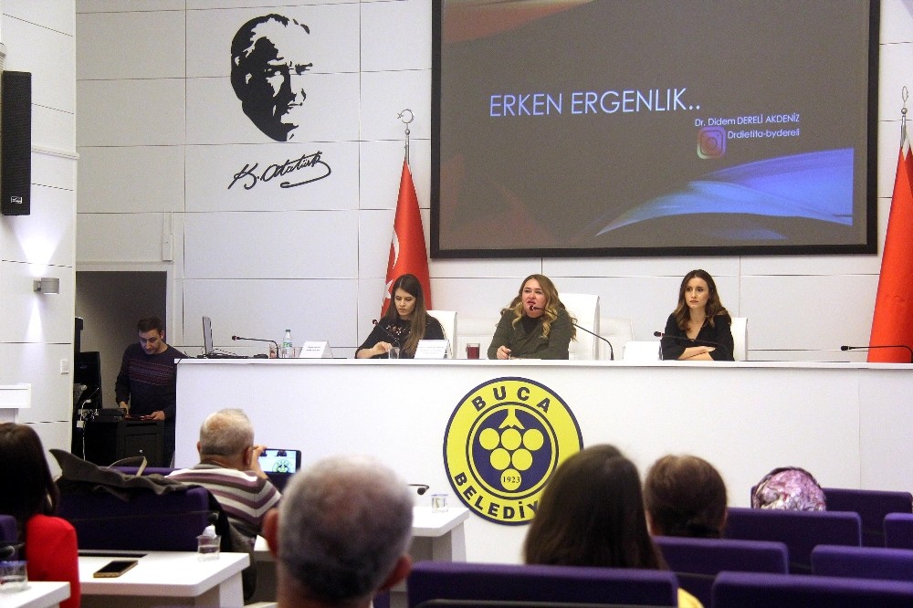Çağın problemi erken ergenlik, Buca’da tartışıldı