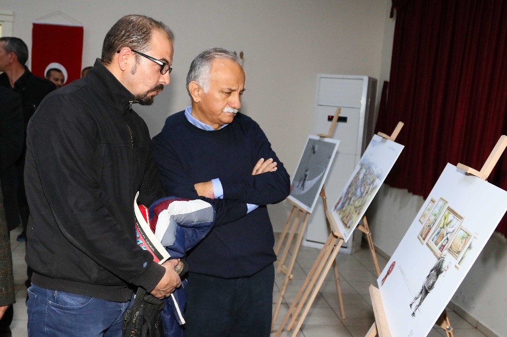 Bayraklı’nın karikatürleri beğeni topluyor