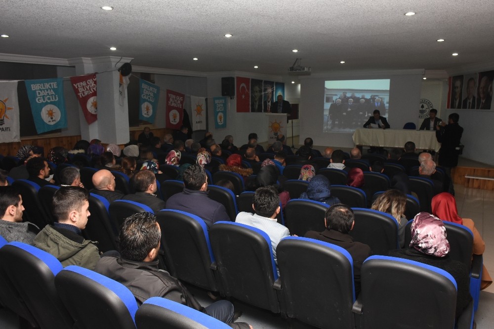 AK Parti Ocak ayı İlçe Danışma Meclisi Toplantısı yapıldı