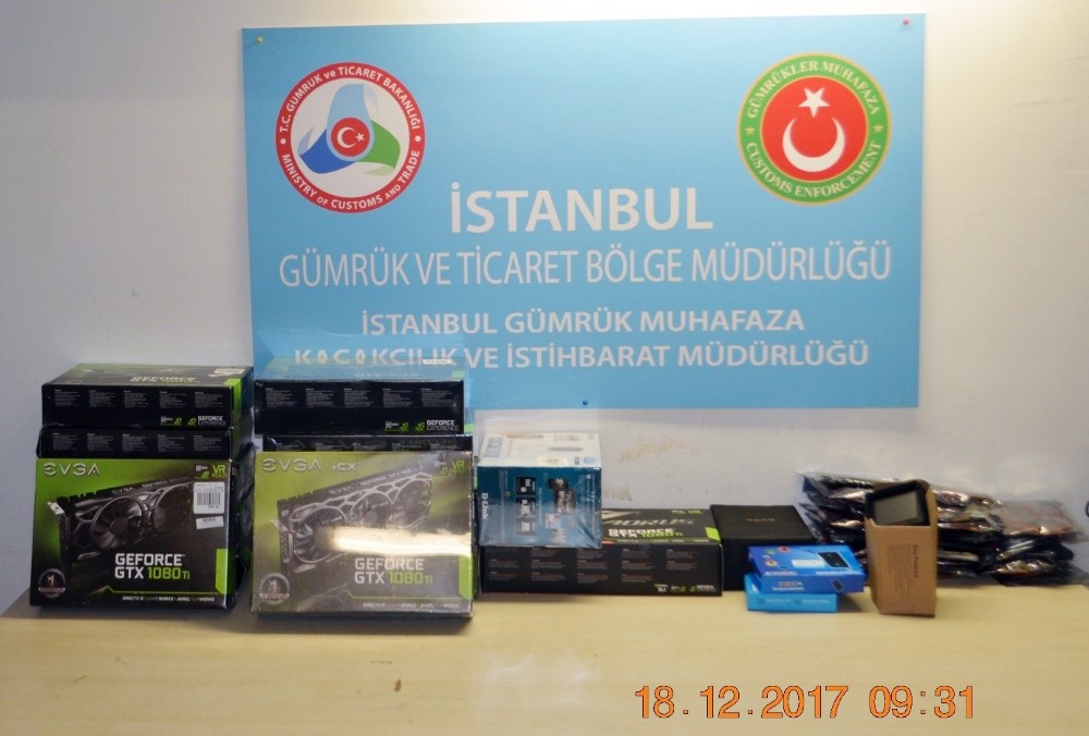 Kripto para madeni gümrüklere takıldı