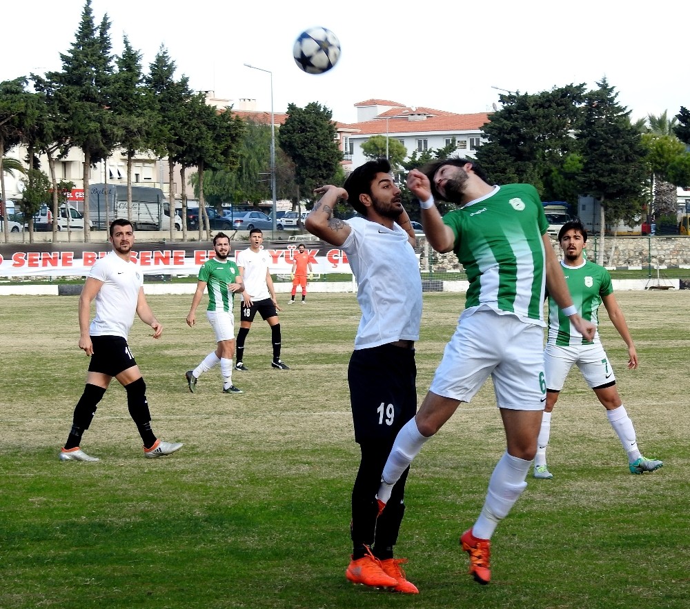 Çeşme Belediyespor, namağlup liderliğini sürdürdü