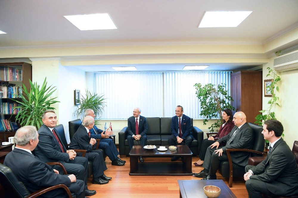 Kılıçdaroğlu’ndan DSP’ye ziyaret