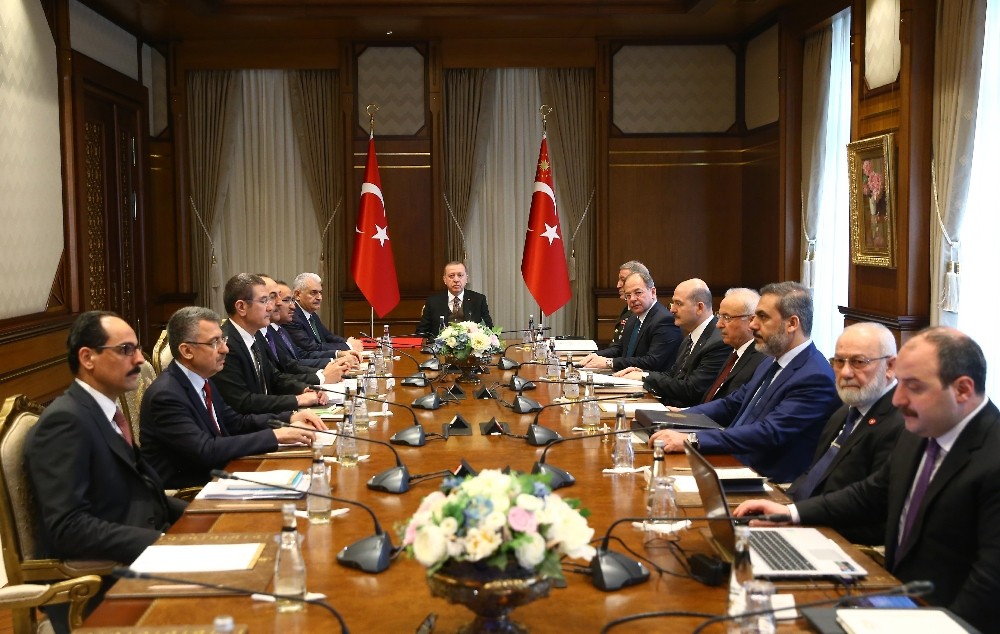 Cumhurbaşkanlığı Külliyesinde Güvenlik Değerlendirme Toplantısı başladı
