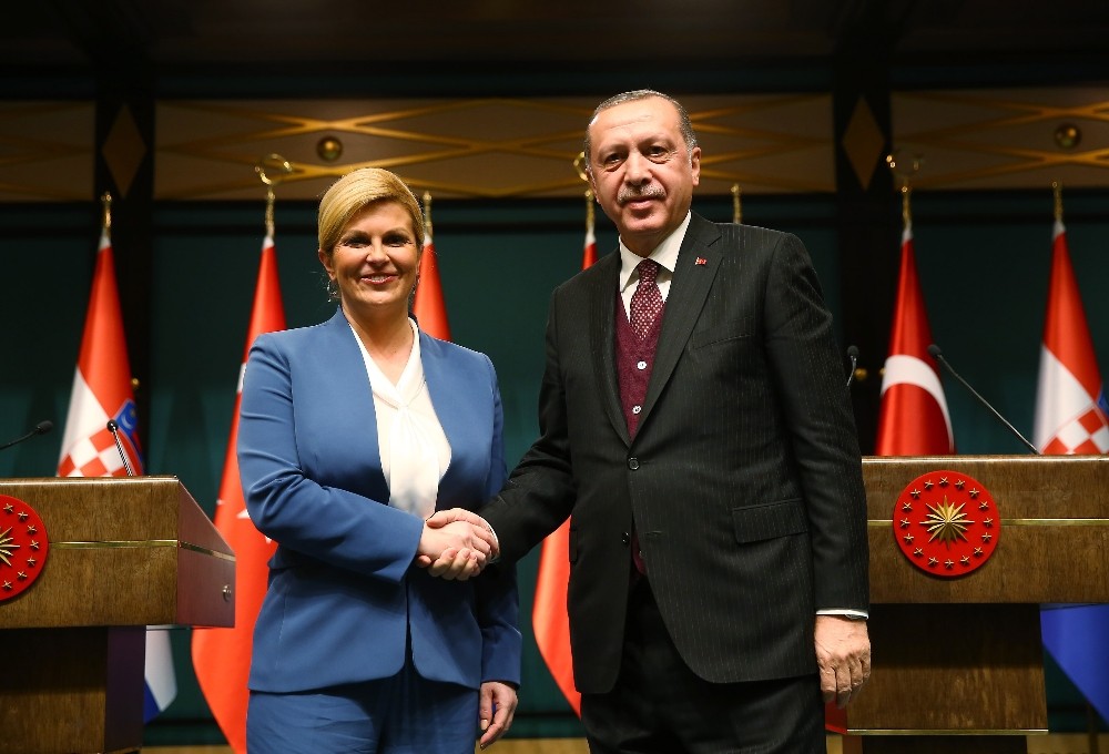Erdoğan-Kitaroviç ortak basın toplantısı