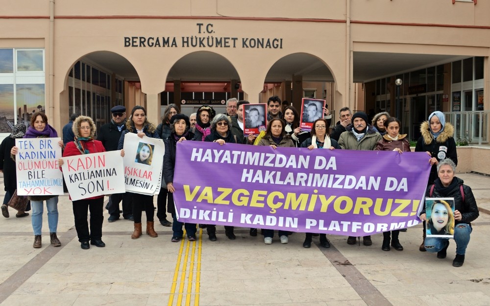 Eski kocası tarafından öldürülen İkizoğlu’nun davasına devam edildi