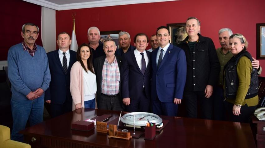 Başkan Atila’dan esnaf ziyaretleri